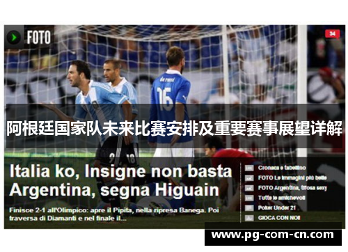 阿根廷国家队未来比赛安排及重要赛事展望详解